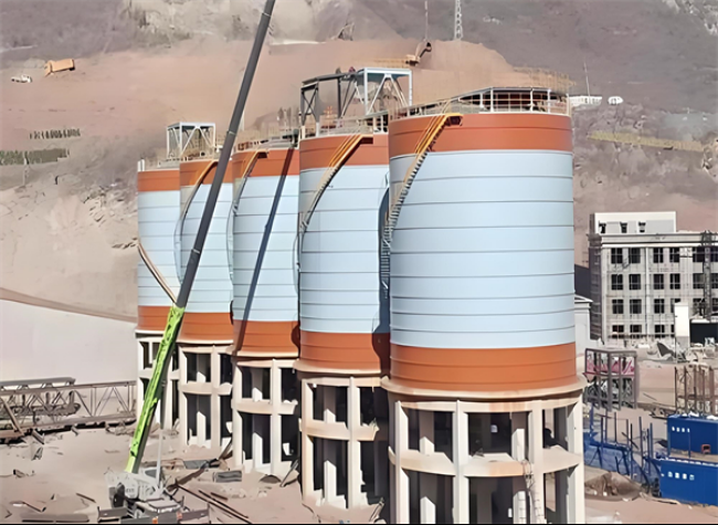 柘城高架钢板仓